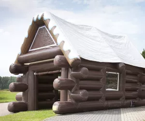 Chalet de montagne gonflable - Dynamic Land