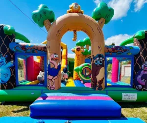 Structure gonflable Jungle Party - Dynamic Land