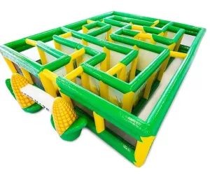 Labyrinthe de maïs gonflable - Dynamic Land