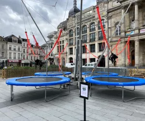 Trampoline élastique - Dynamic Land