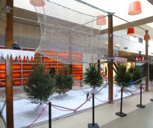 parcours accrobranche 6 ateliers thème hiver