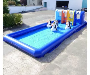 Course de chevaux gonflable - Dynamic Land