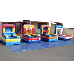 Jeux gonflés - Dynamic land