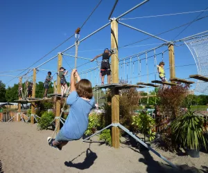 parcours accrobranche 6 ateliers avec tyrolienne