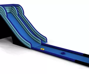 Toboggan bouée version sèche