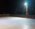 patinoire synthétique rambardes hautes bois
