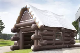 Chalet de montagne gonflable - Dynamic Land